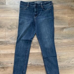 American Eagle Skinny Hi-rise jeans size 16 long